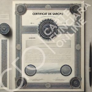 Certificat de sarcini