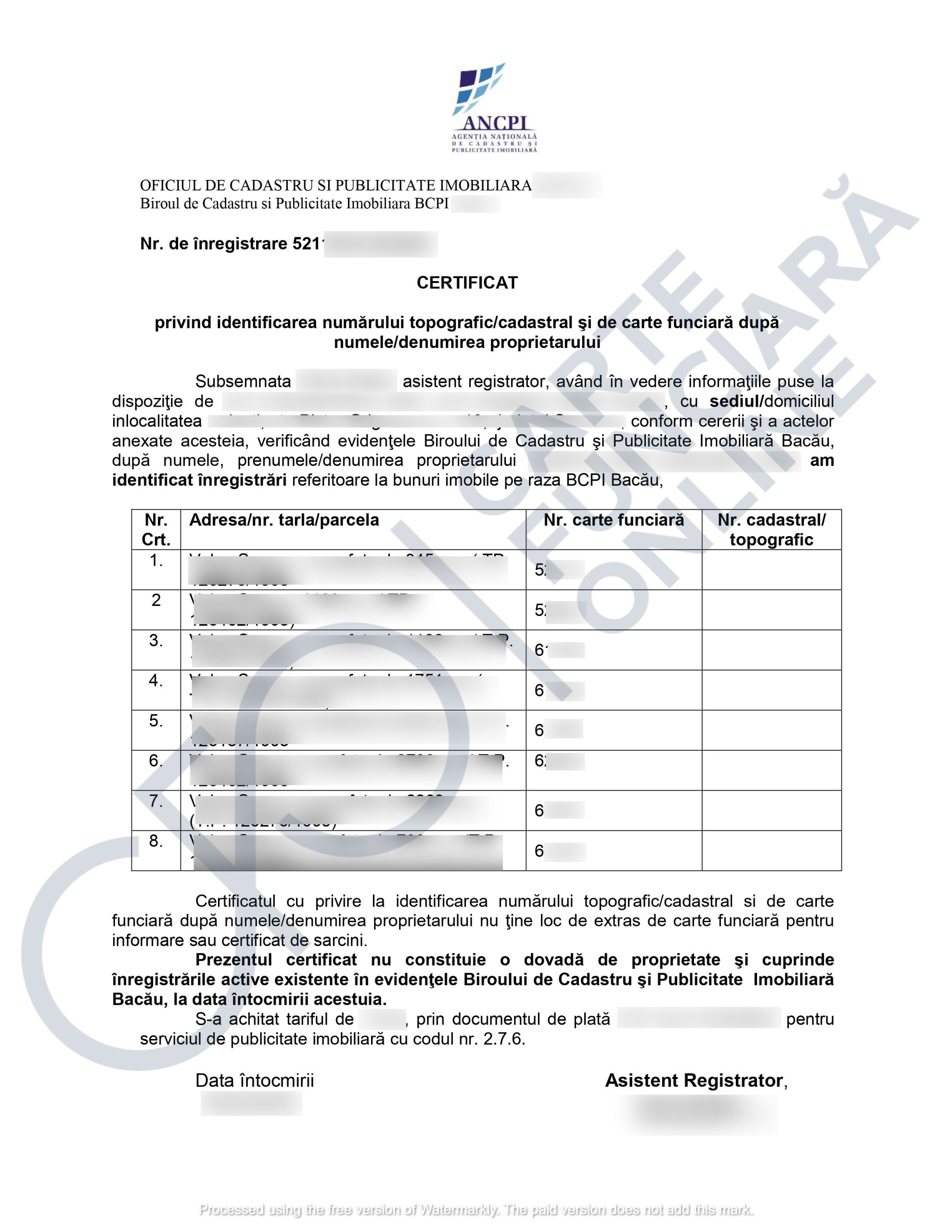 Ce conține documentul - exemplu